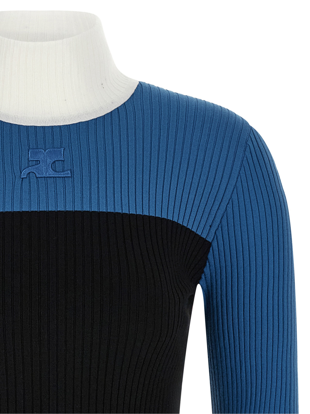 Courrèges Multicolor Viscose Women's Cardigan