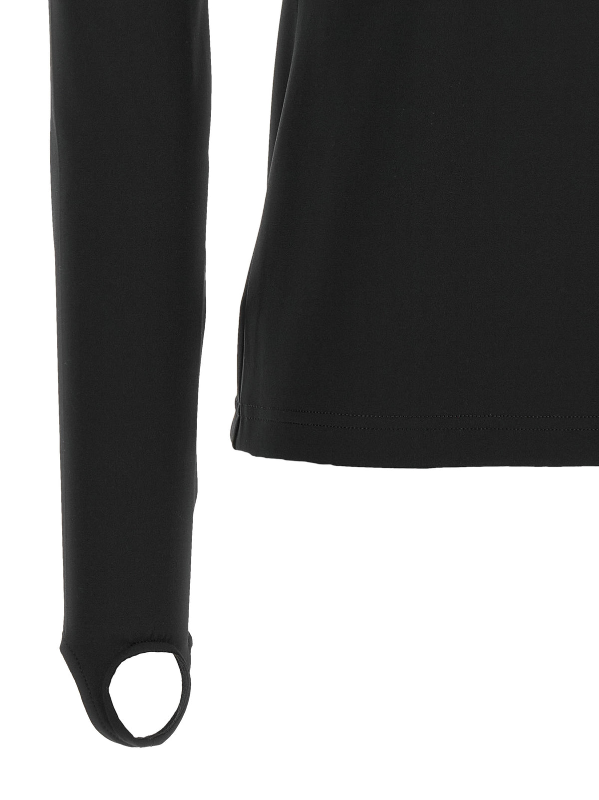 Courrèges Black Polyamide Women's Cardigan