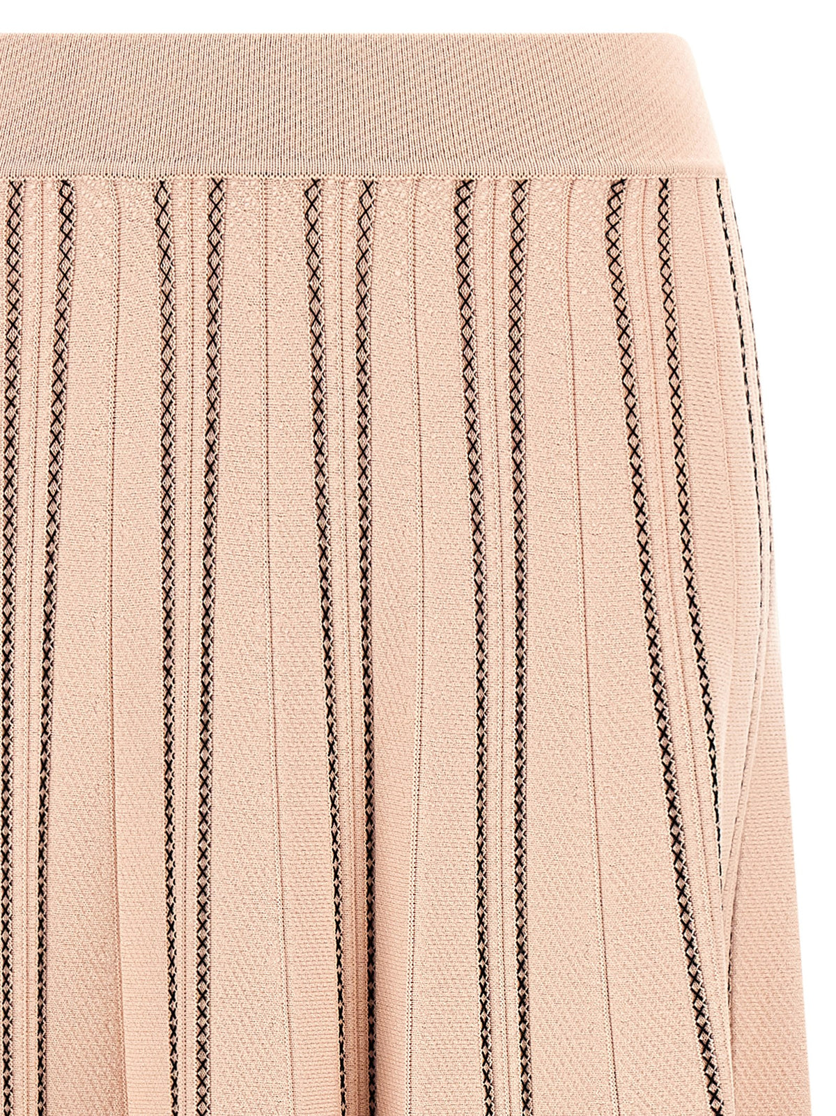 Elisabetta Franchi Multicolor Viscose Midi Women's Skirt