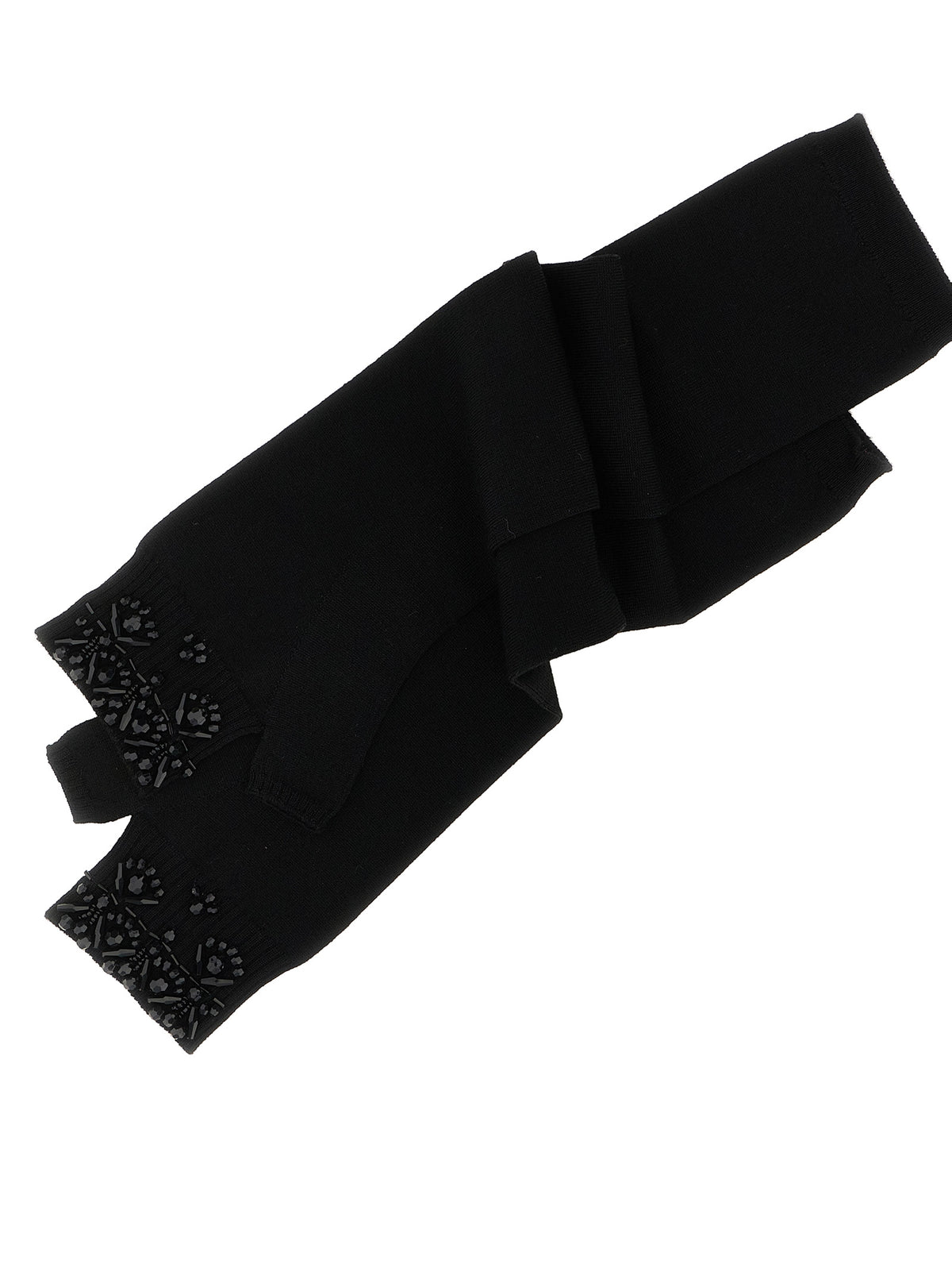 P.A.R.O.S.H. Black Wool Women's Gloves