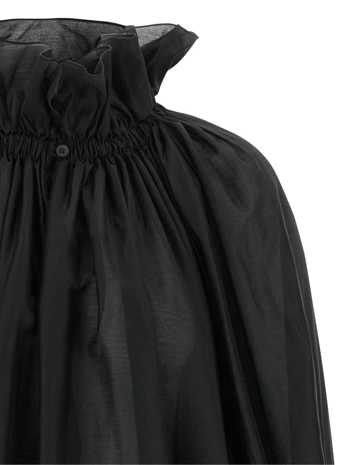 THELATEST Black Lyocell Women's Blouse