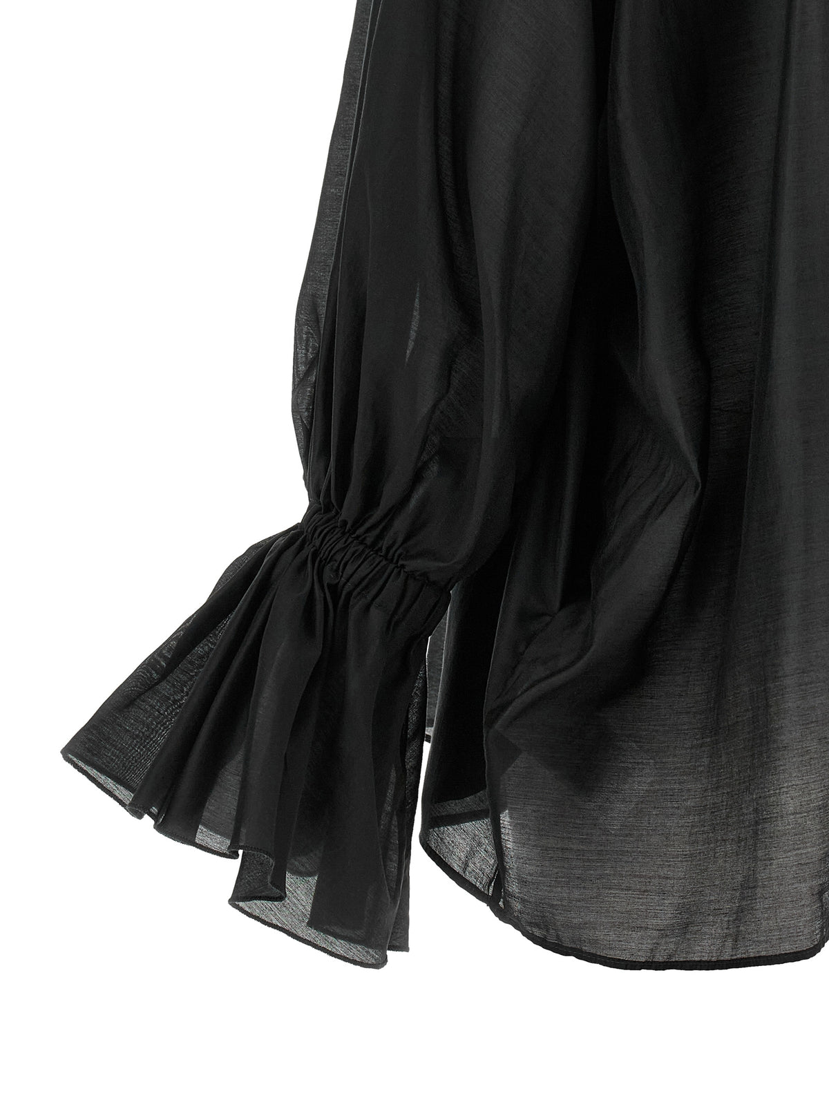 THELATEST Black Lyocell Women's Blouse