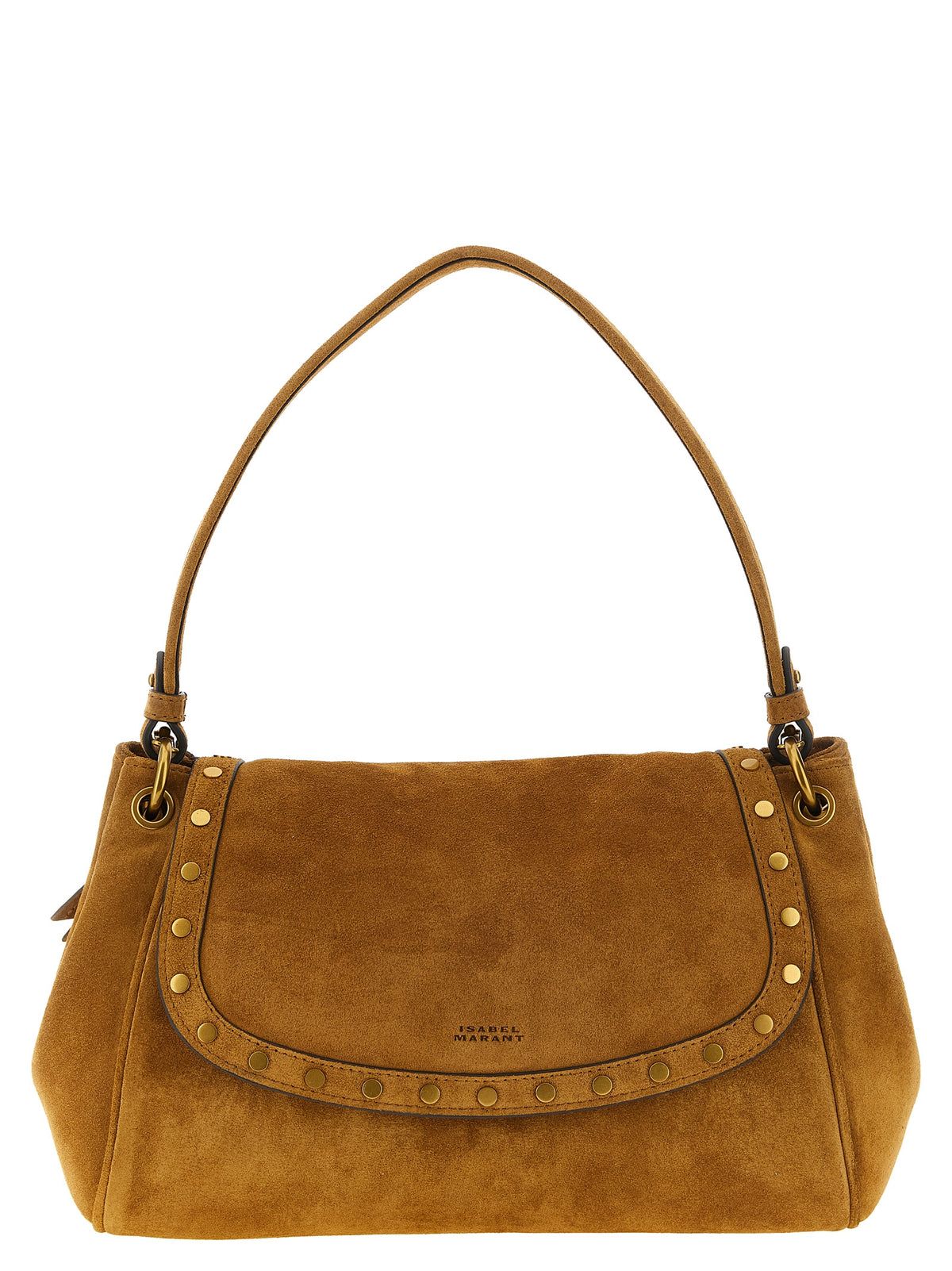 Isabel Marant Beige Calfskin Shoulder Women's Bag