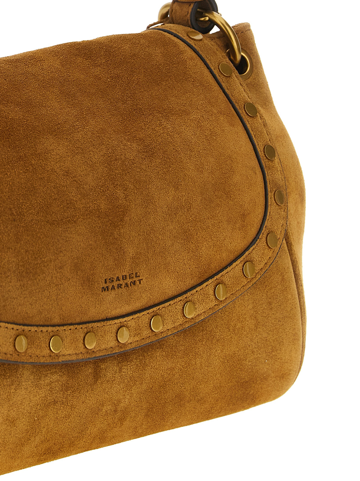 Isabel Marant Beige Calfskin Shoulder Women's Bag