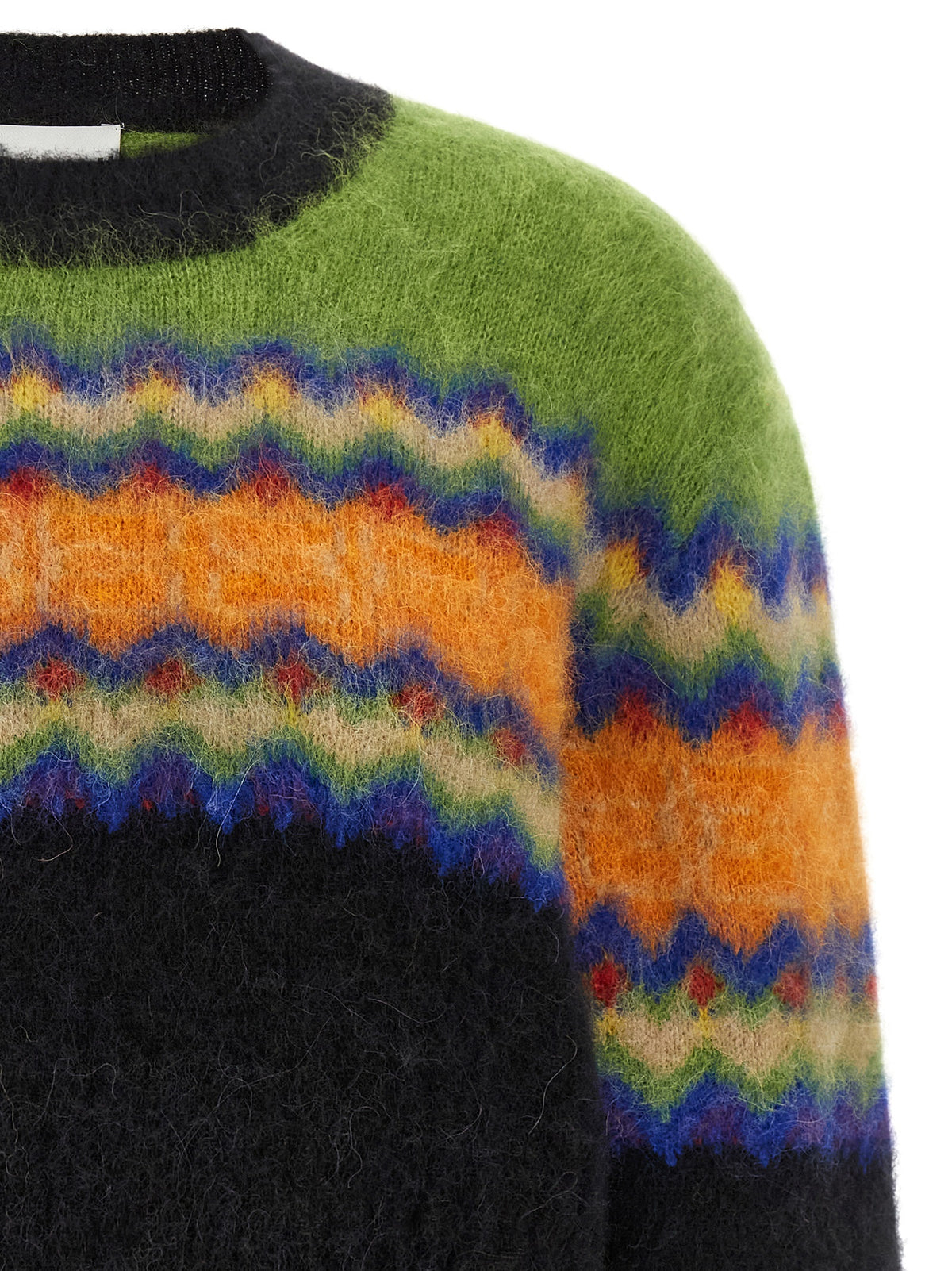 Ganni Multicolor Marabou Women's Cardigan