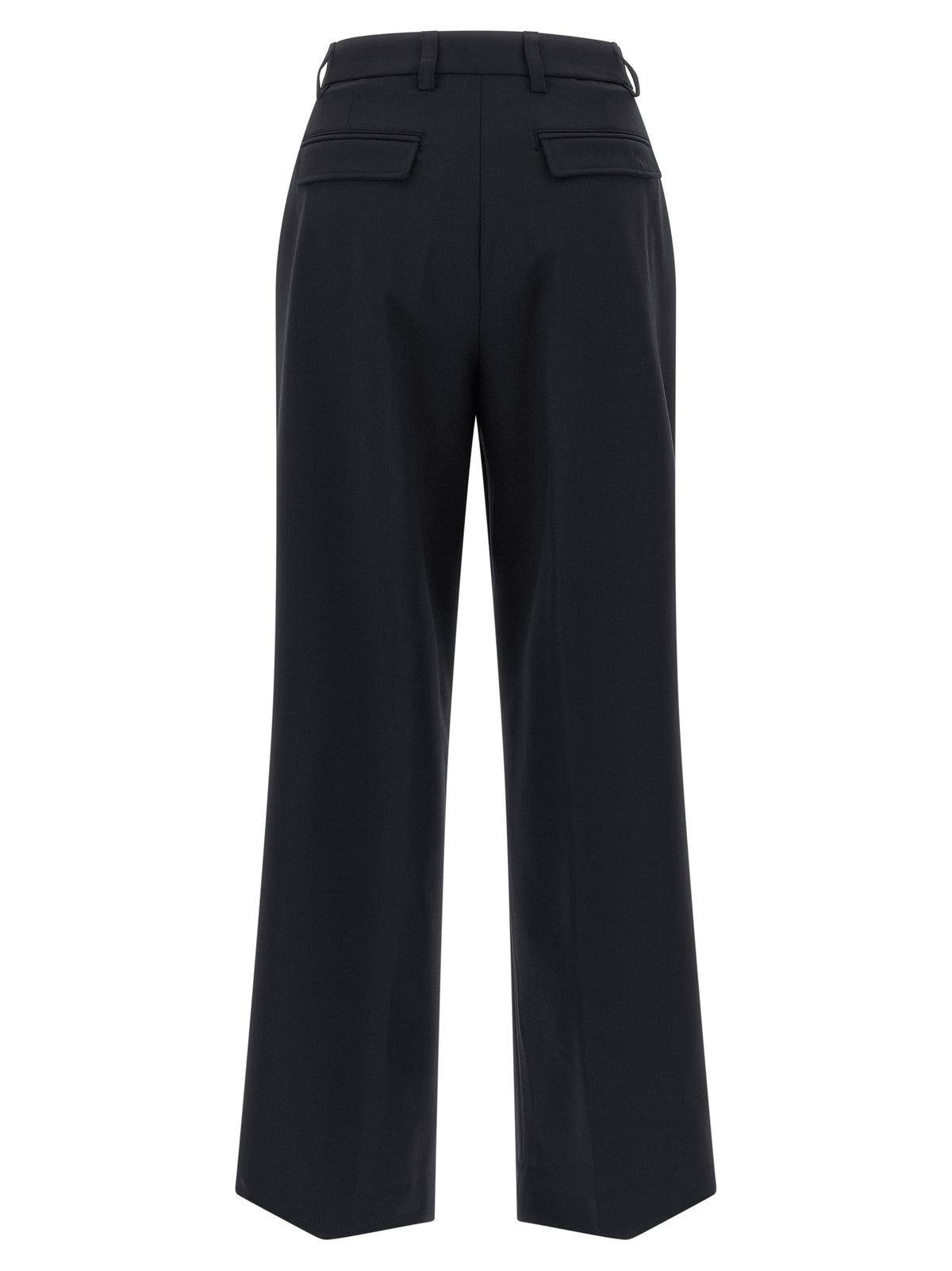 THELATEST Blue Polyester Casual Women's Pants