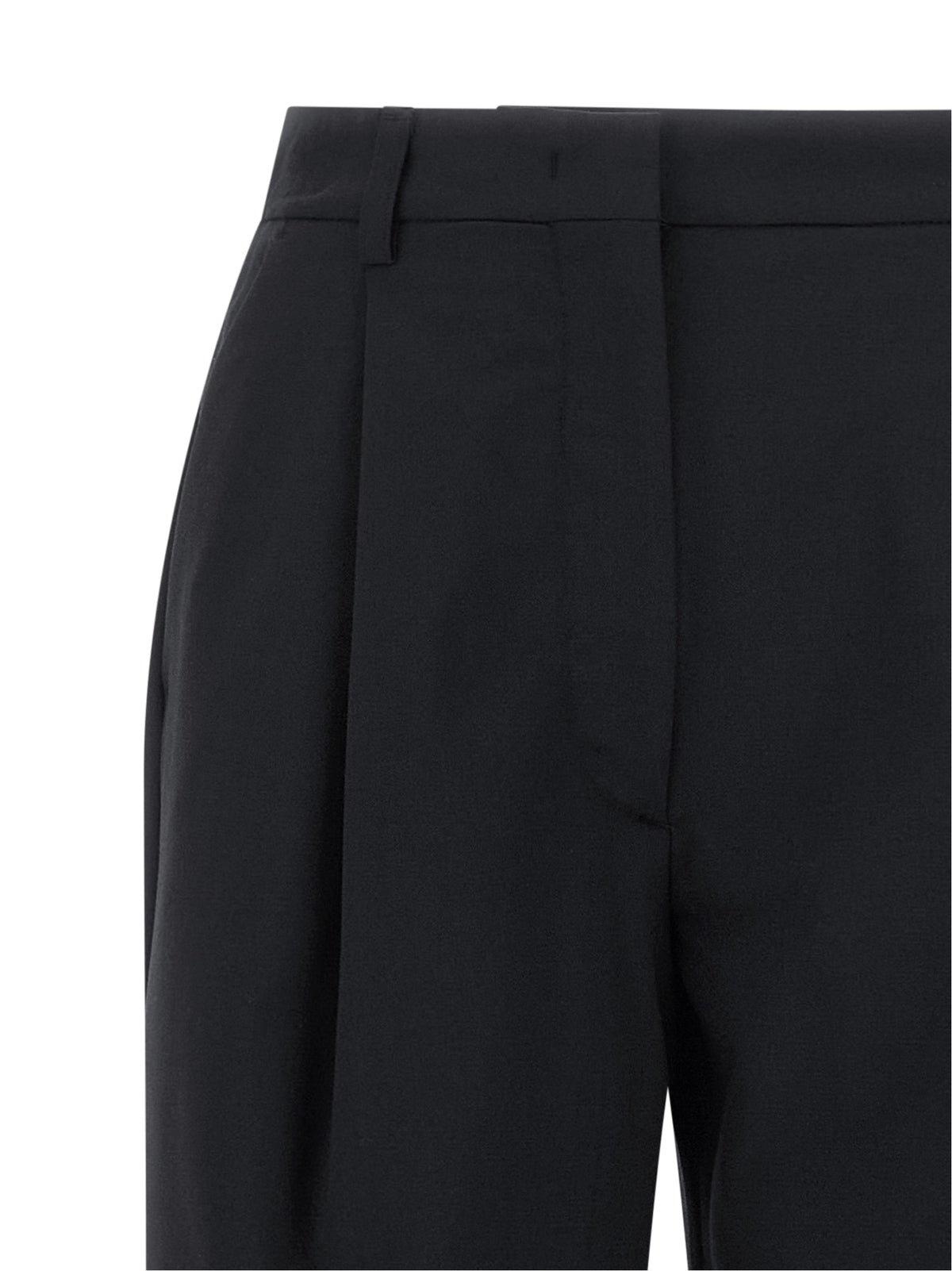 THELATEST Blue Polyester Casual Women's Pants
