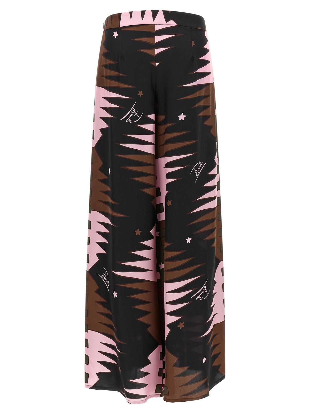 Emilio Pucci Multicolor Silk Casual Women's Pants