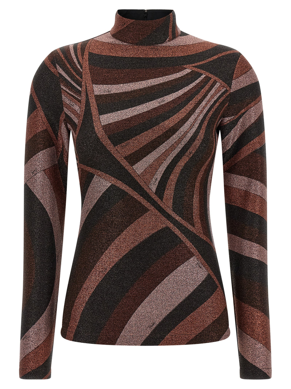 Emilio Pucci Bordeaux Polyamide Women's Cardigan