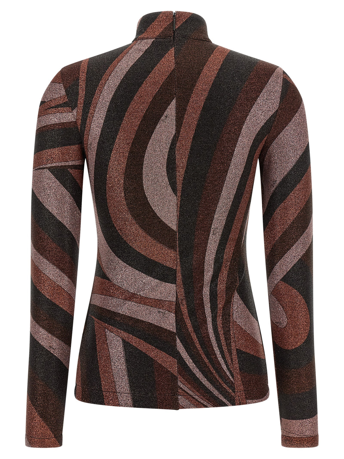 Emilio Pucci Bordeaux Polyamide Women's Cardigan