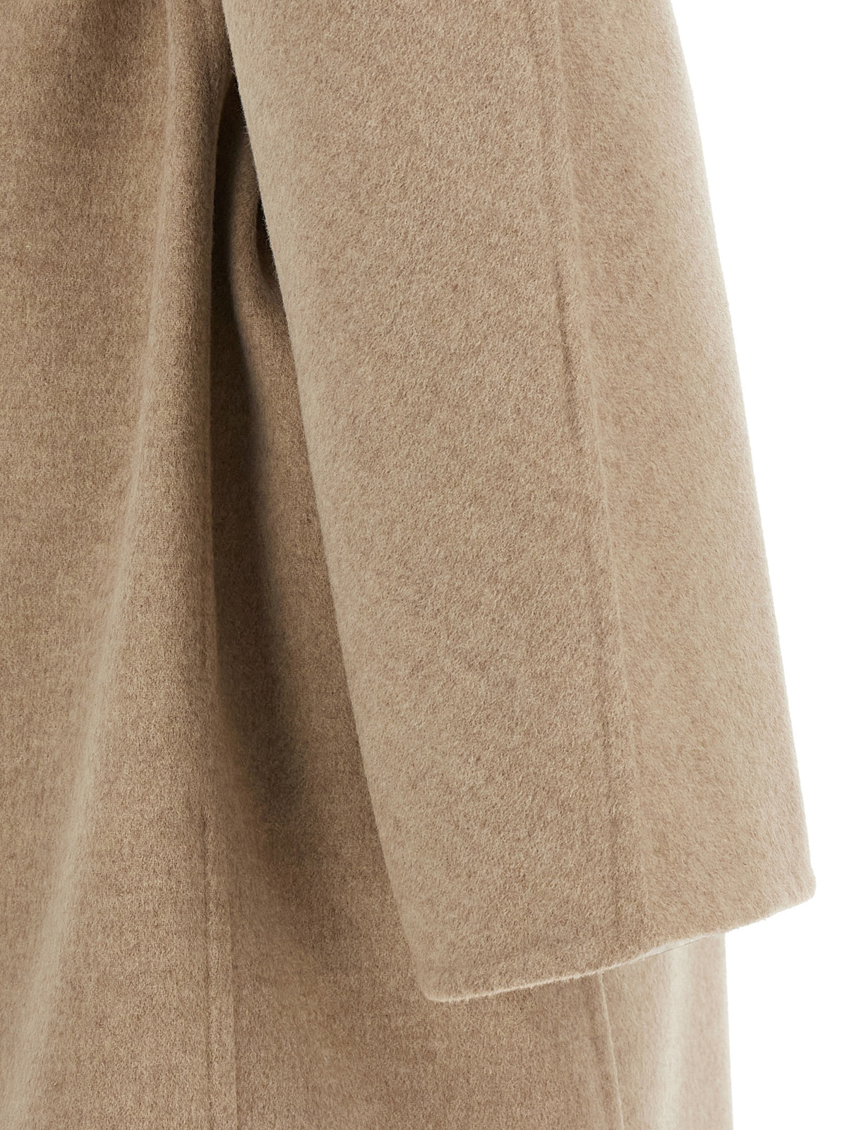 Ferragamo Beige Virgin Wool Women's Coat