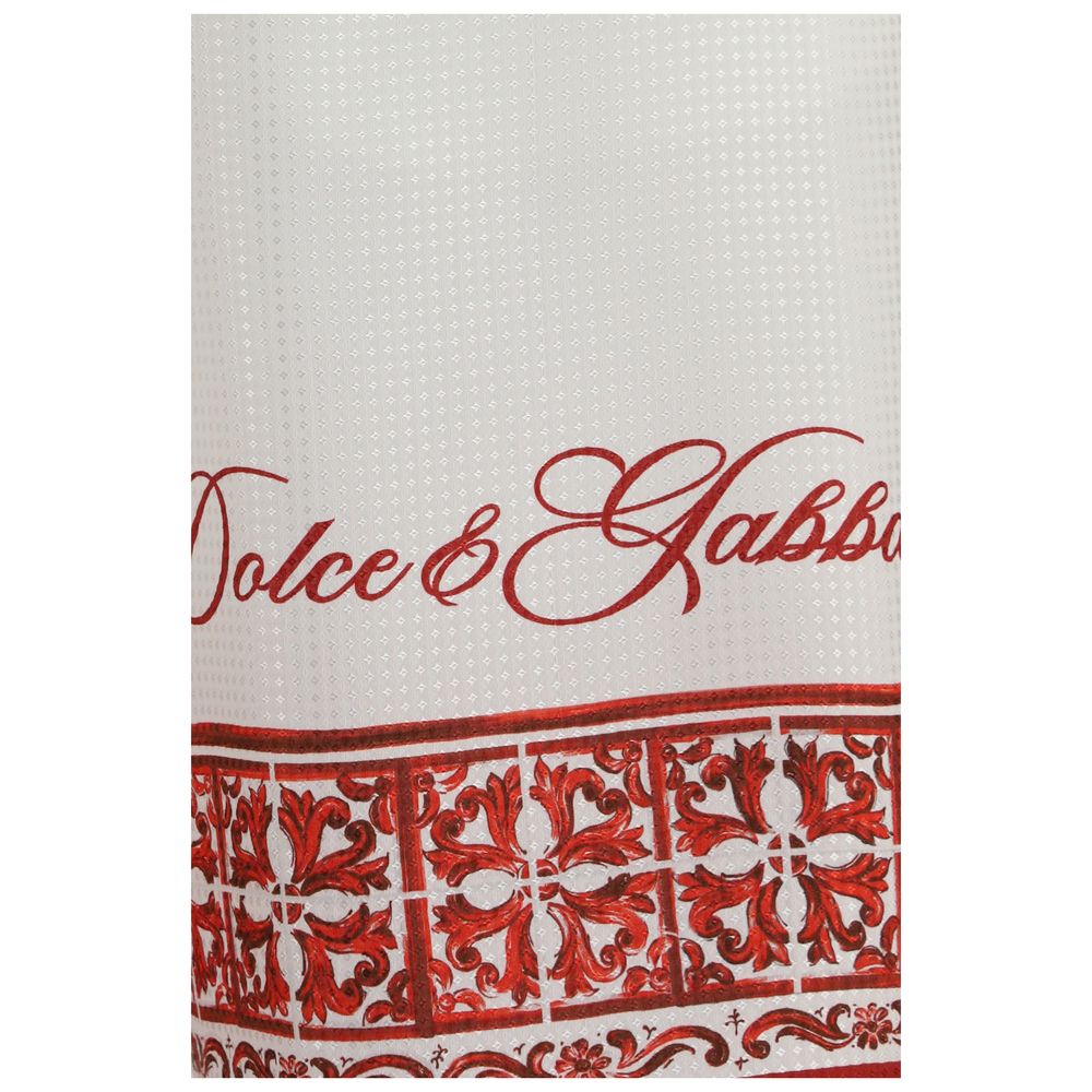 Dolce & Gabbana Multicolor Silk Bermuda Men's Shorts