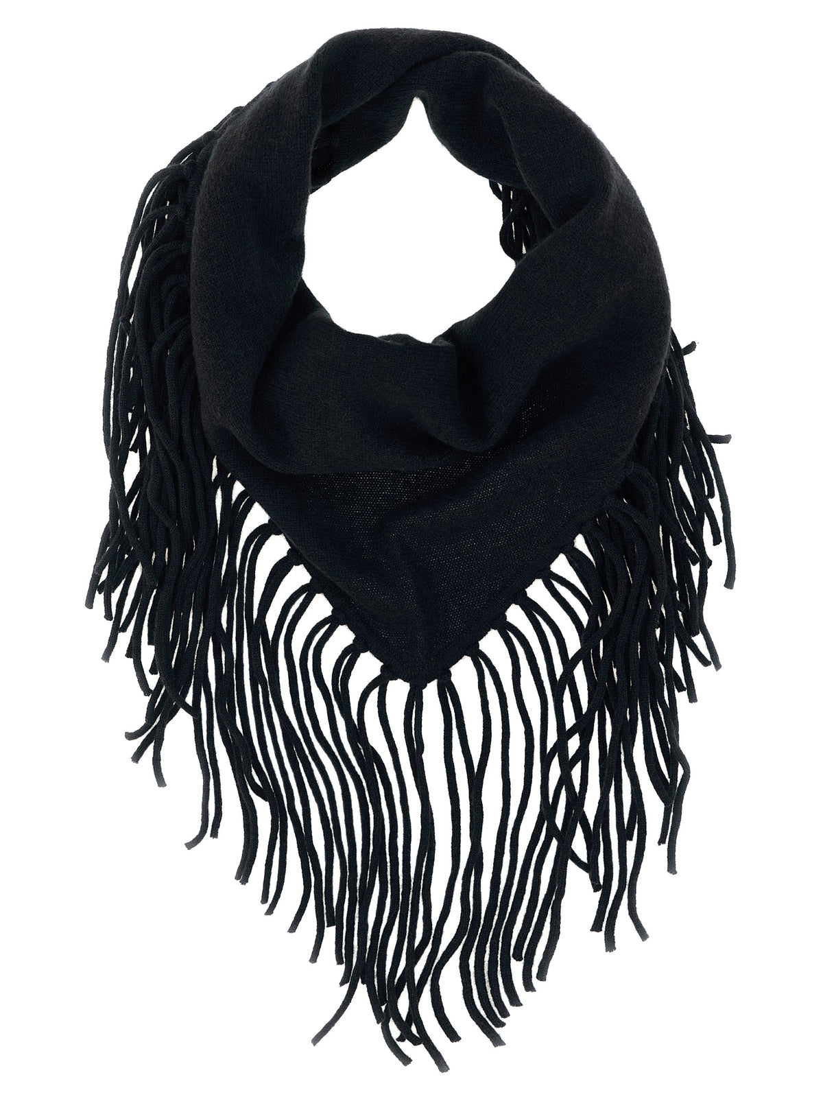 P.A.R.O.S.H. Black Cashmere Women's Scarf