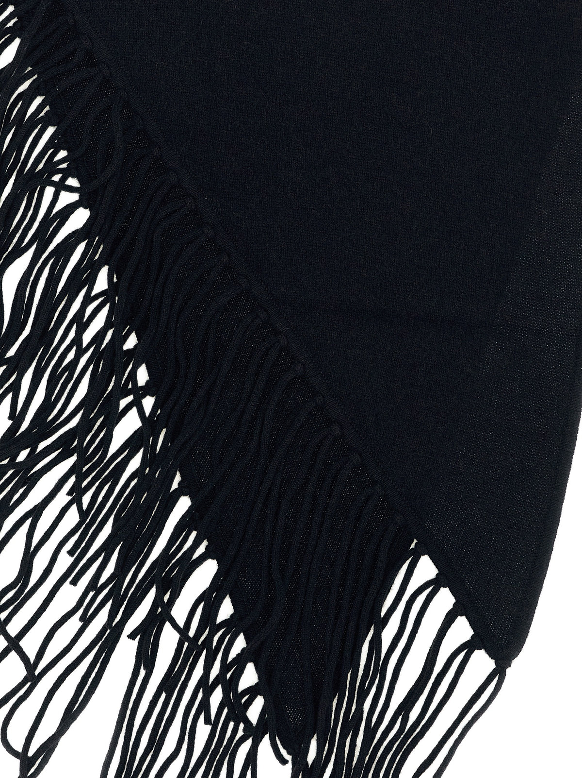 P.A.R.O.S.H. Black Cashmere Women's Scarf