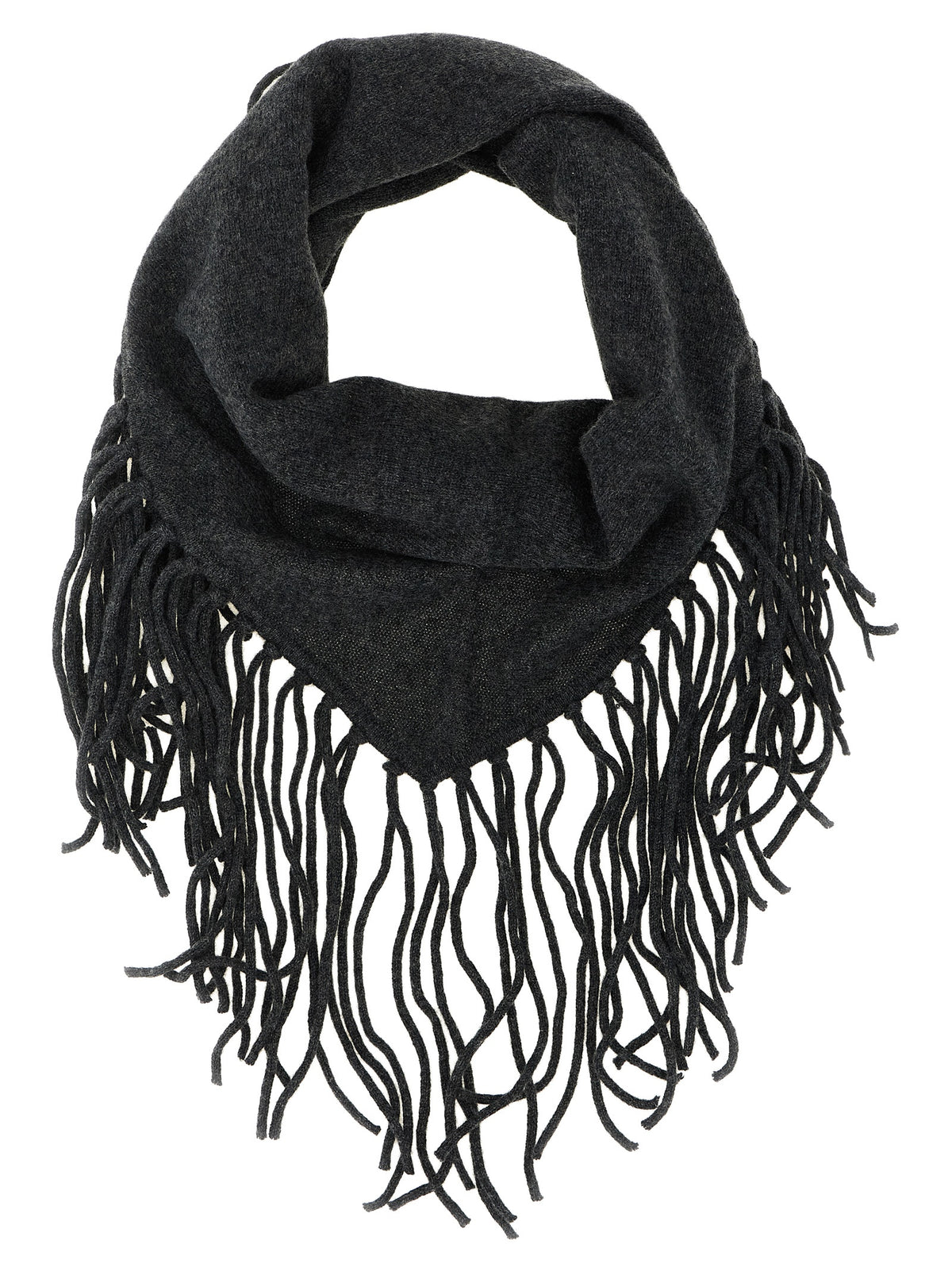 P.A.R.O.S.H. Gray Cashmere Women's Foulard