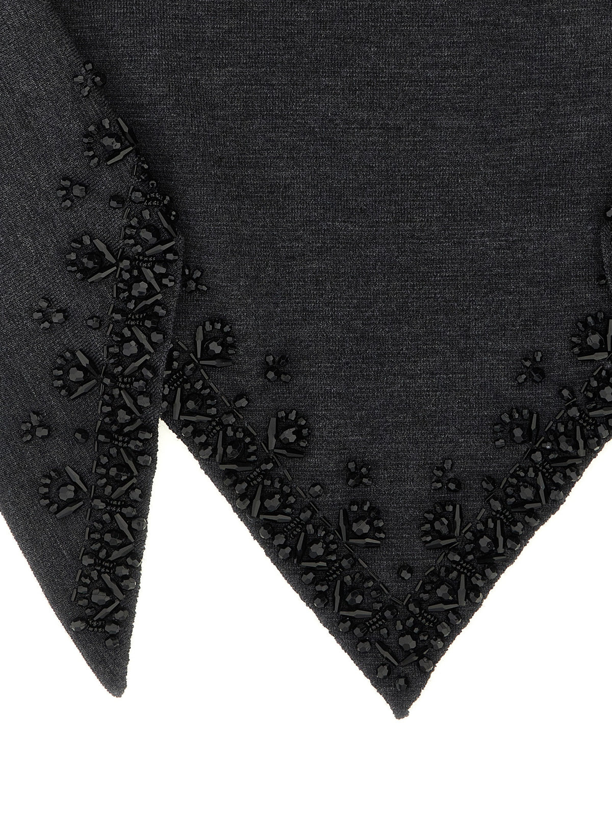 P.A.R.O.S.H. Gray Wool Women's Scarf