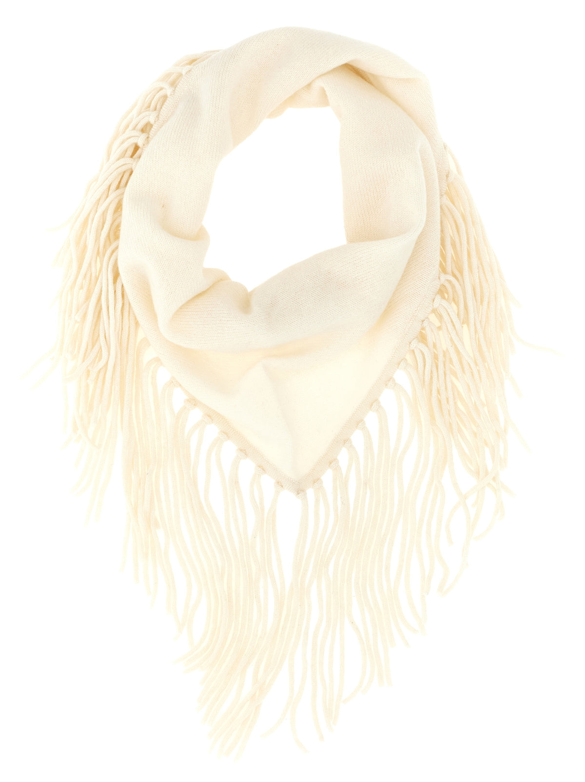 P.A.R.O.S.H. White Cashmere Women's Scarf