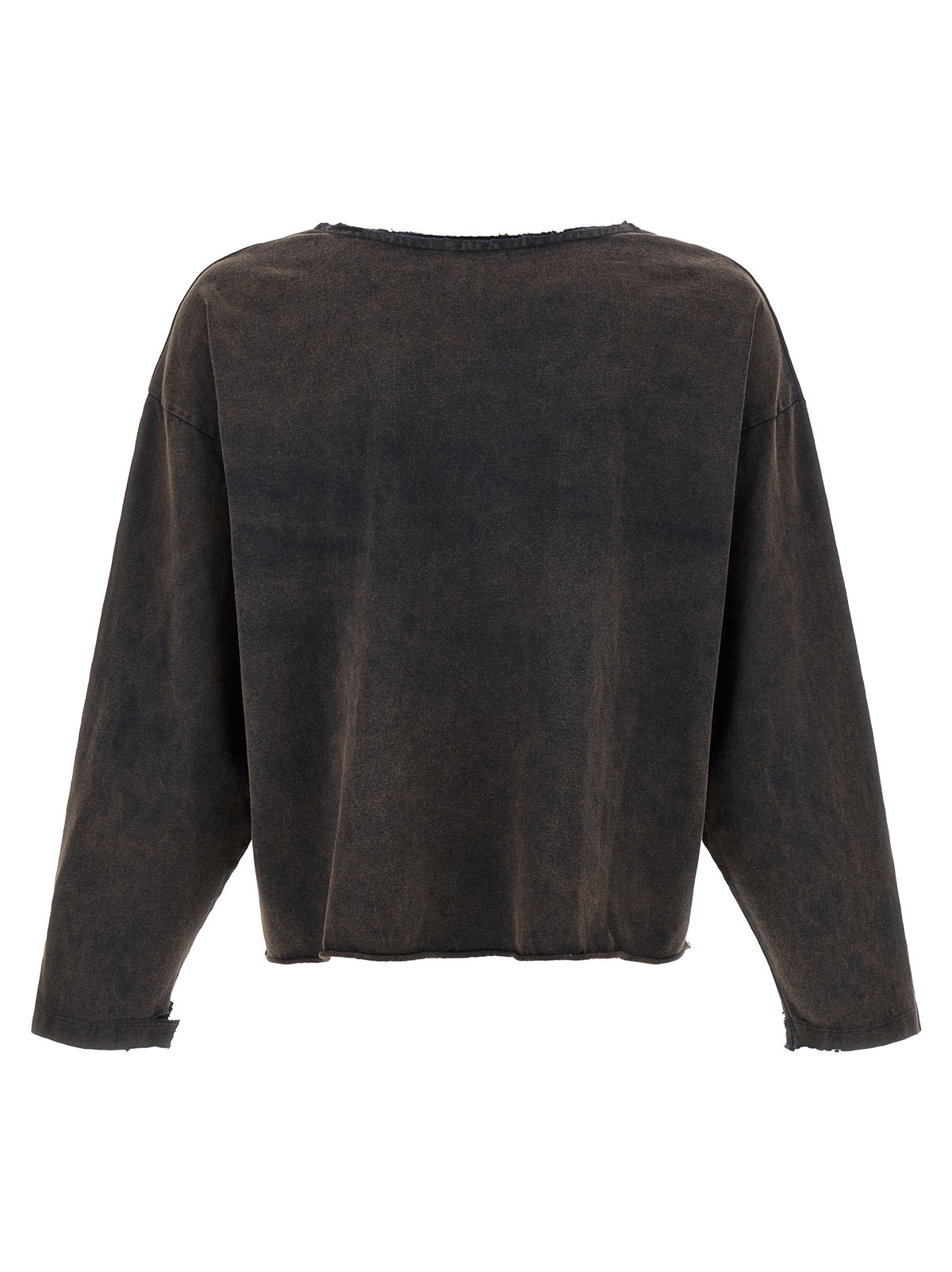 SECOND/LAYER Black Cotton Men's T-Shirt