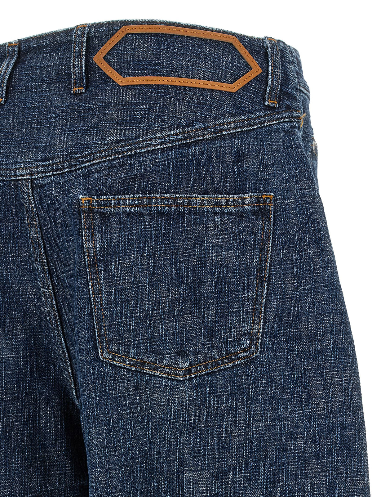 Jacquemus Blue Organic Cotton Relaxed Fit Men's Jeans