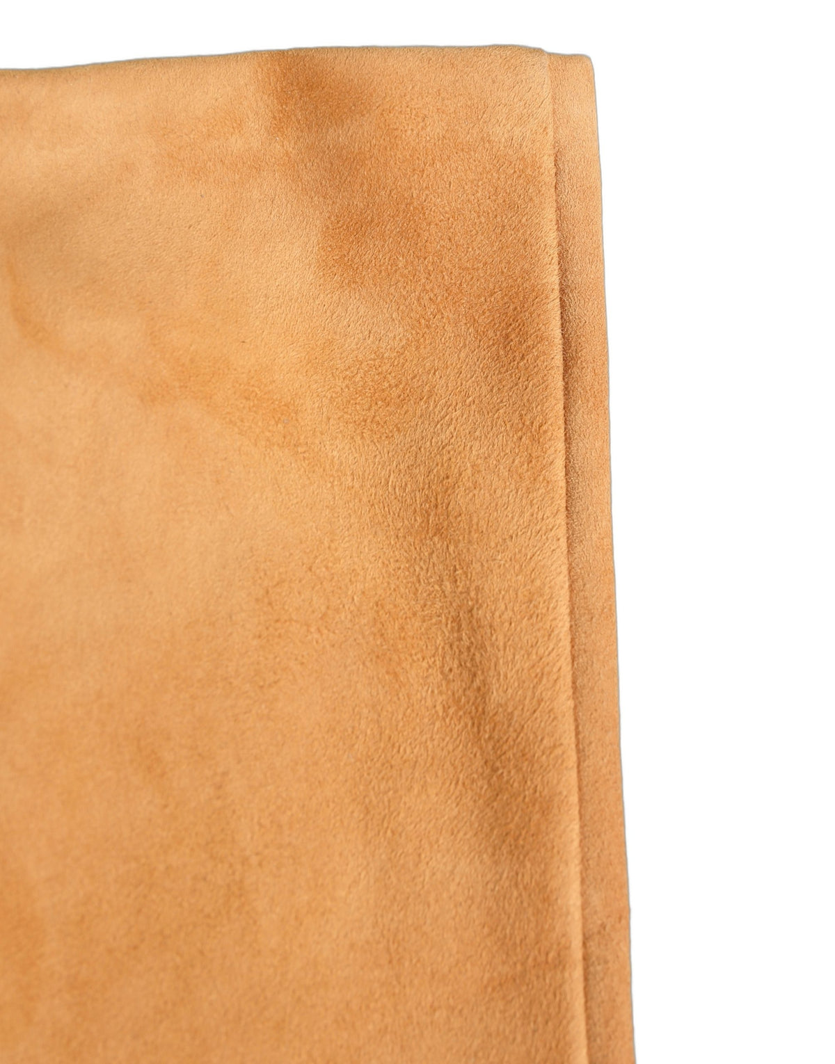 Dolce & Gabbana Tan Genuine Leather Suede Elbow Length Women's Gloves