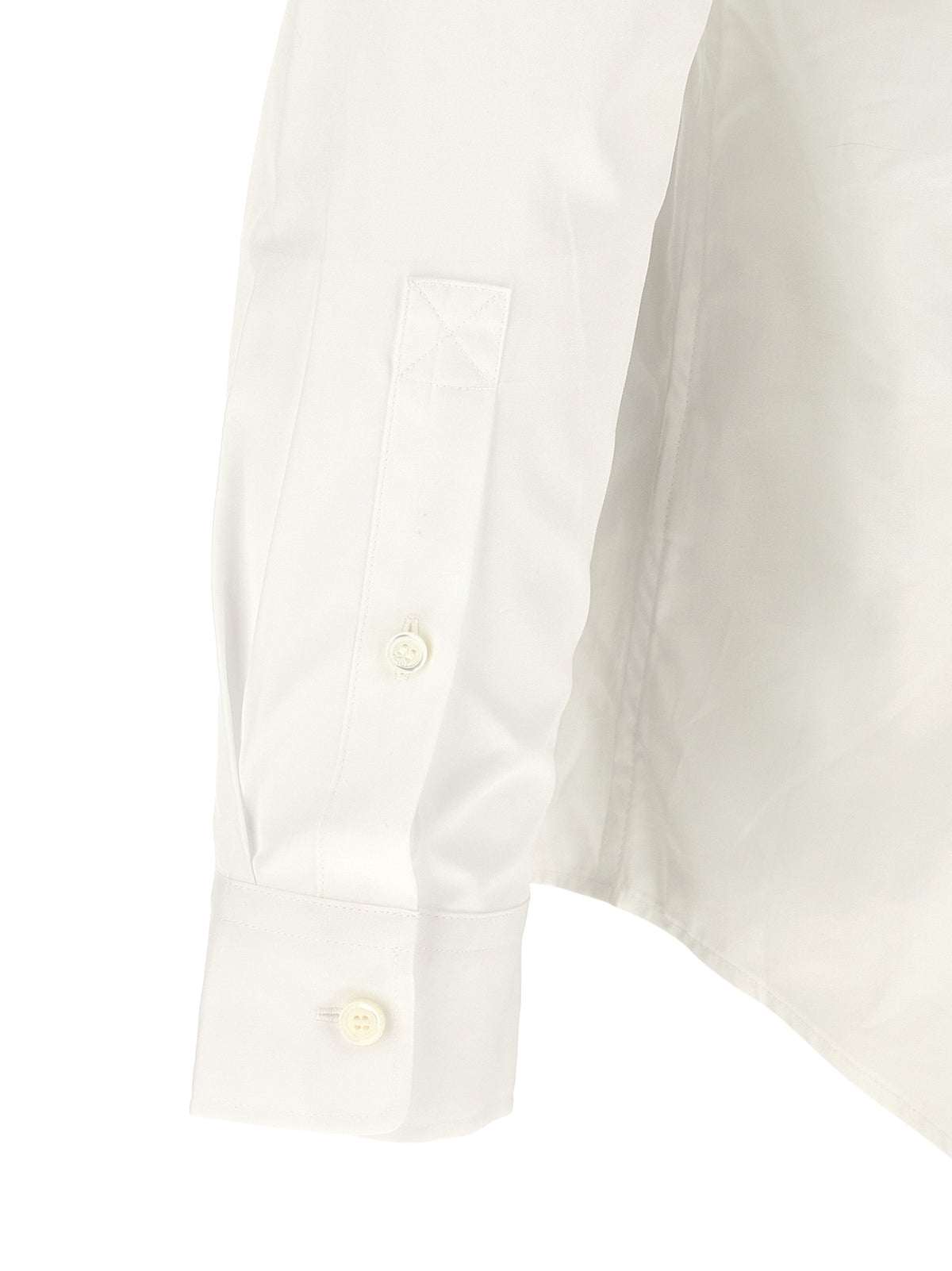 Burberry White Cotton Men's Blouse