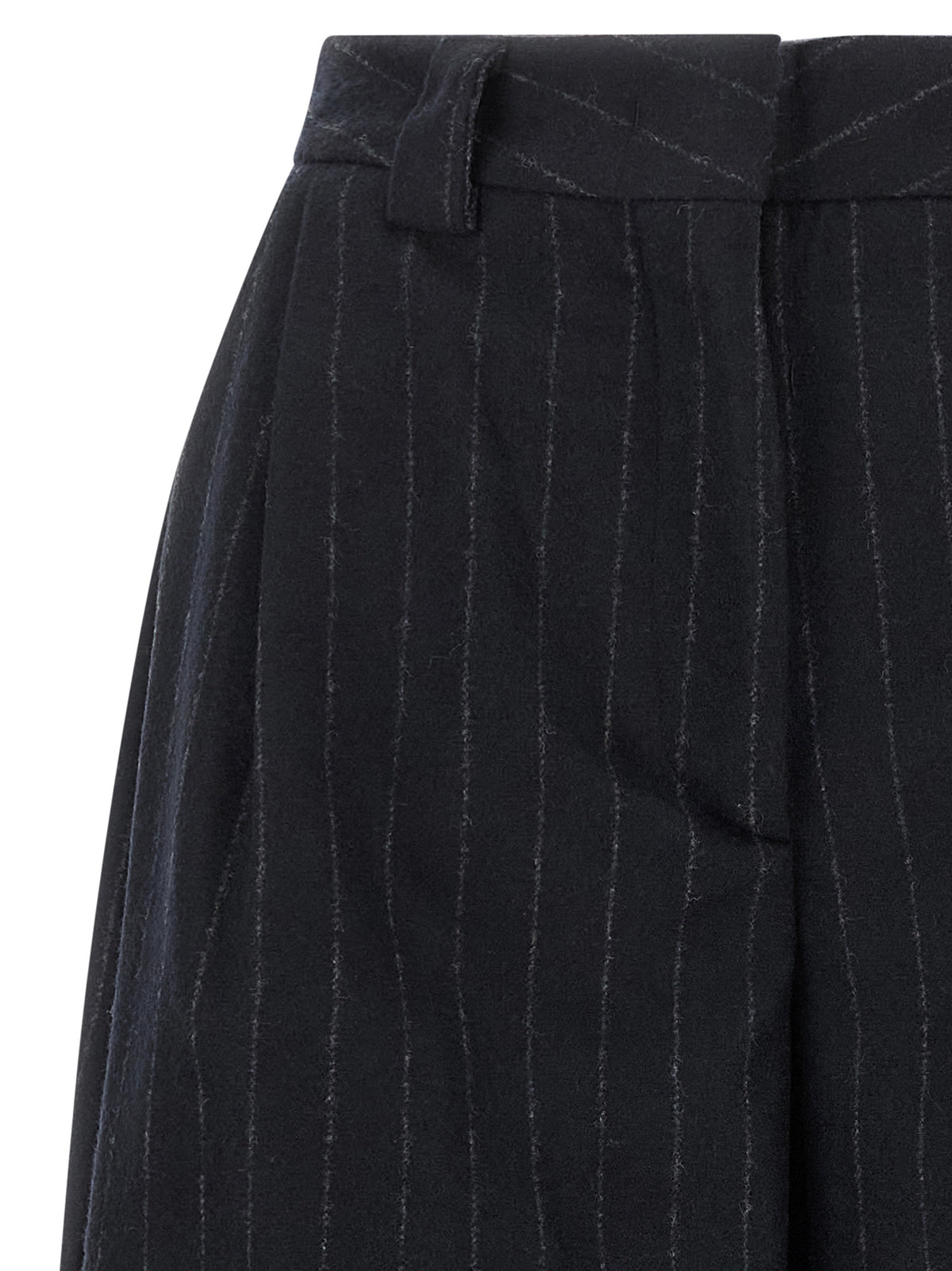 THELATEST Blue Polyamide Bermuda Women's Shorts