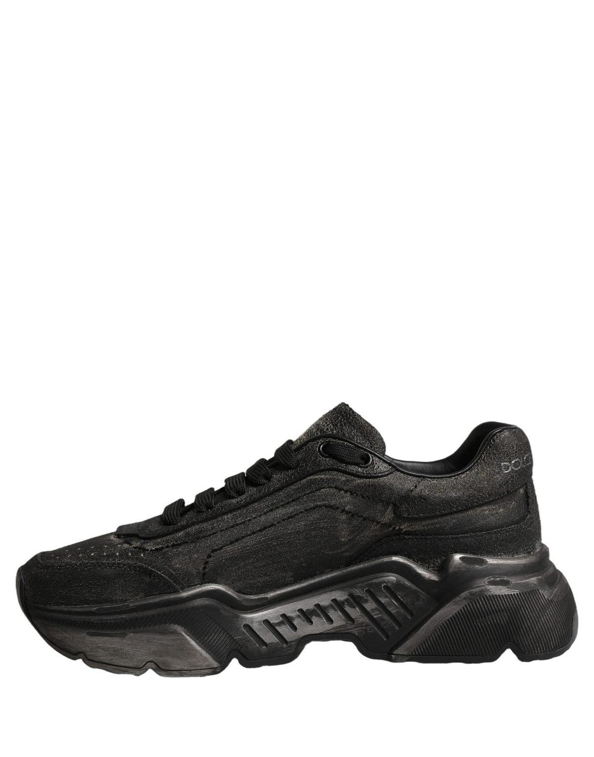 Dolce & Gabbana Black Daymaster Low Top Sneakers Women's Shoes