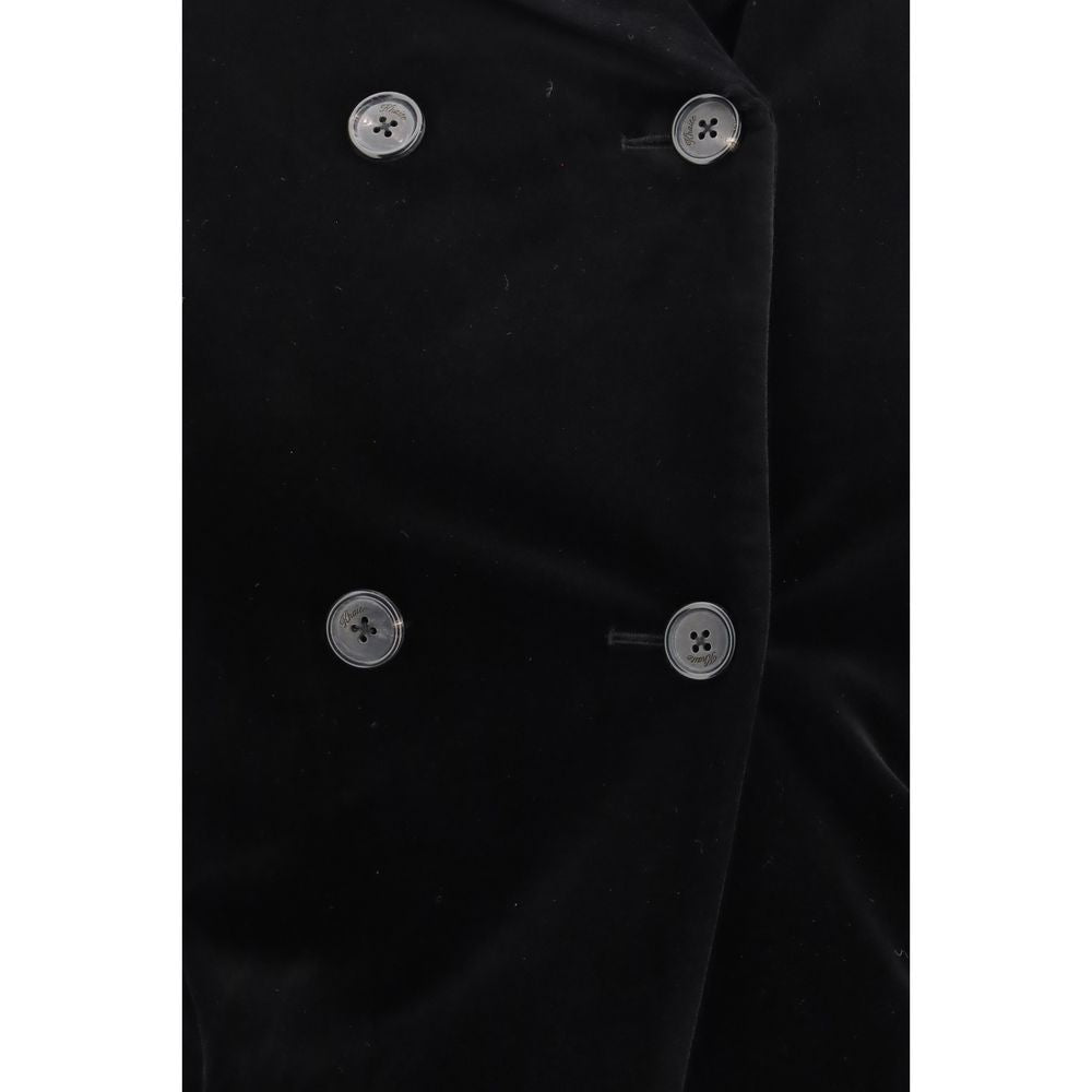 Khaite Black Cotton Women's Jacket