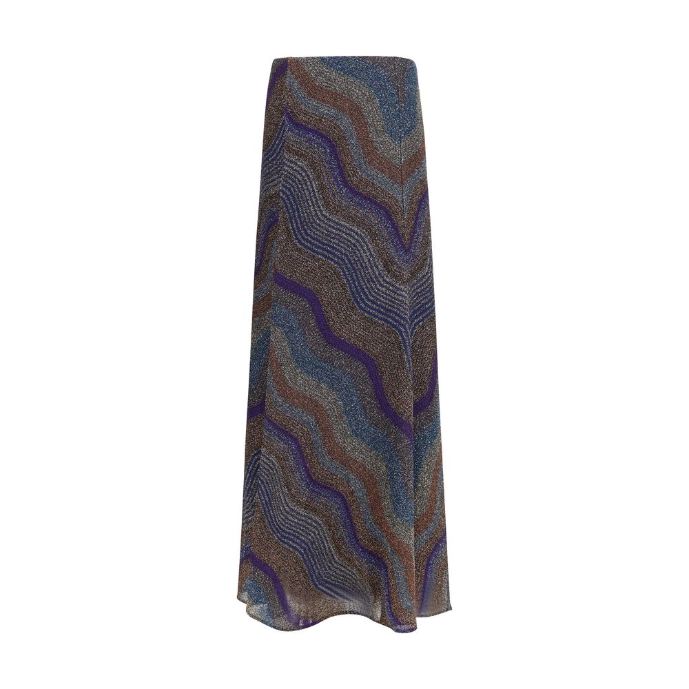 Missoni Multicolor Viscose Long Women's Skirt