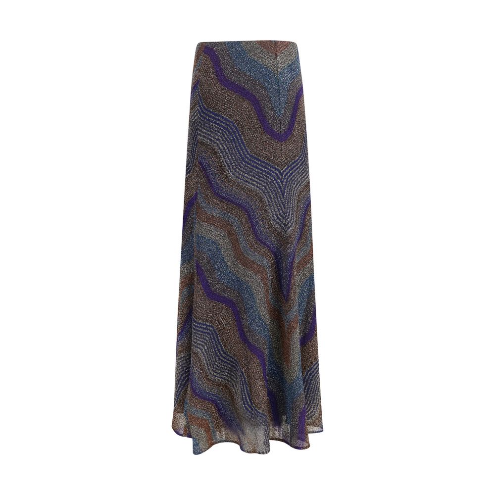 Missoni Multicolor Viscose Long Women's Skirt