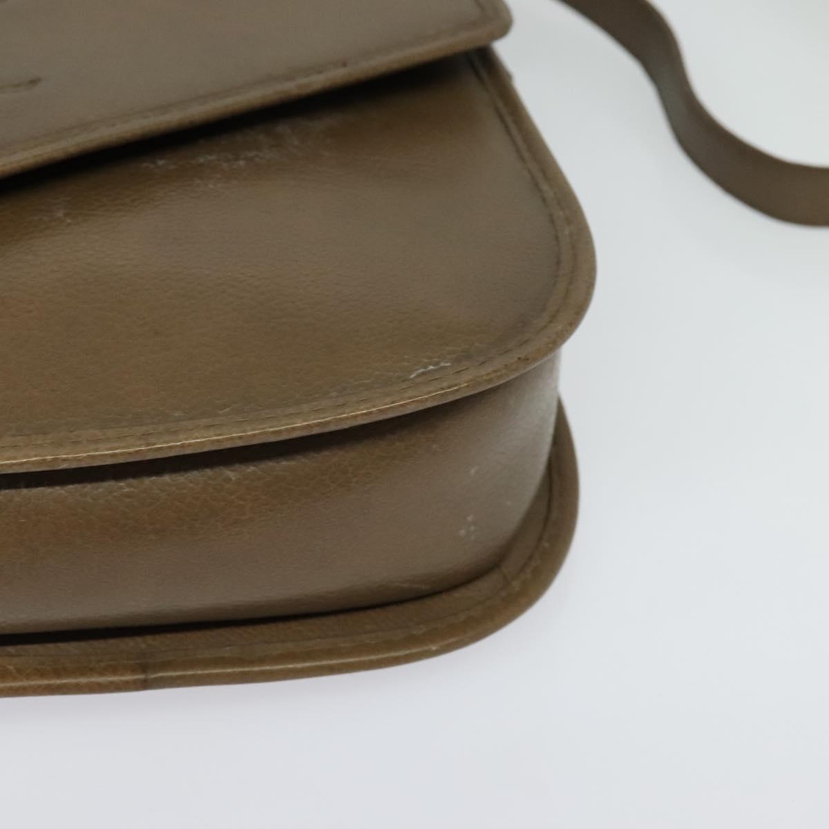 Yves Saint Laurent Brown Leather Shoulder Bag (Pre-Owned)