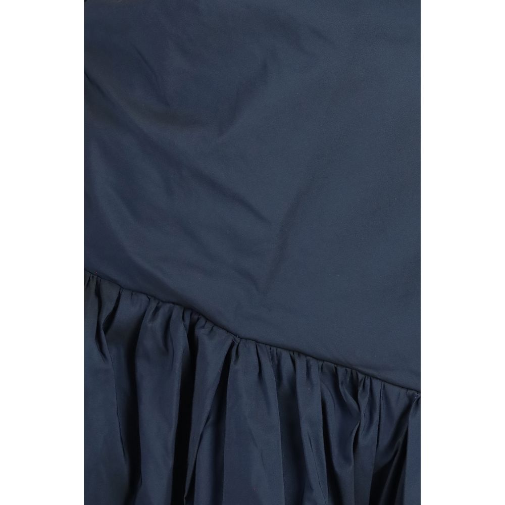 Sara Roka Blue Polyester Cocktail Women's Dress