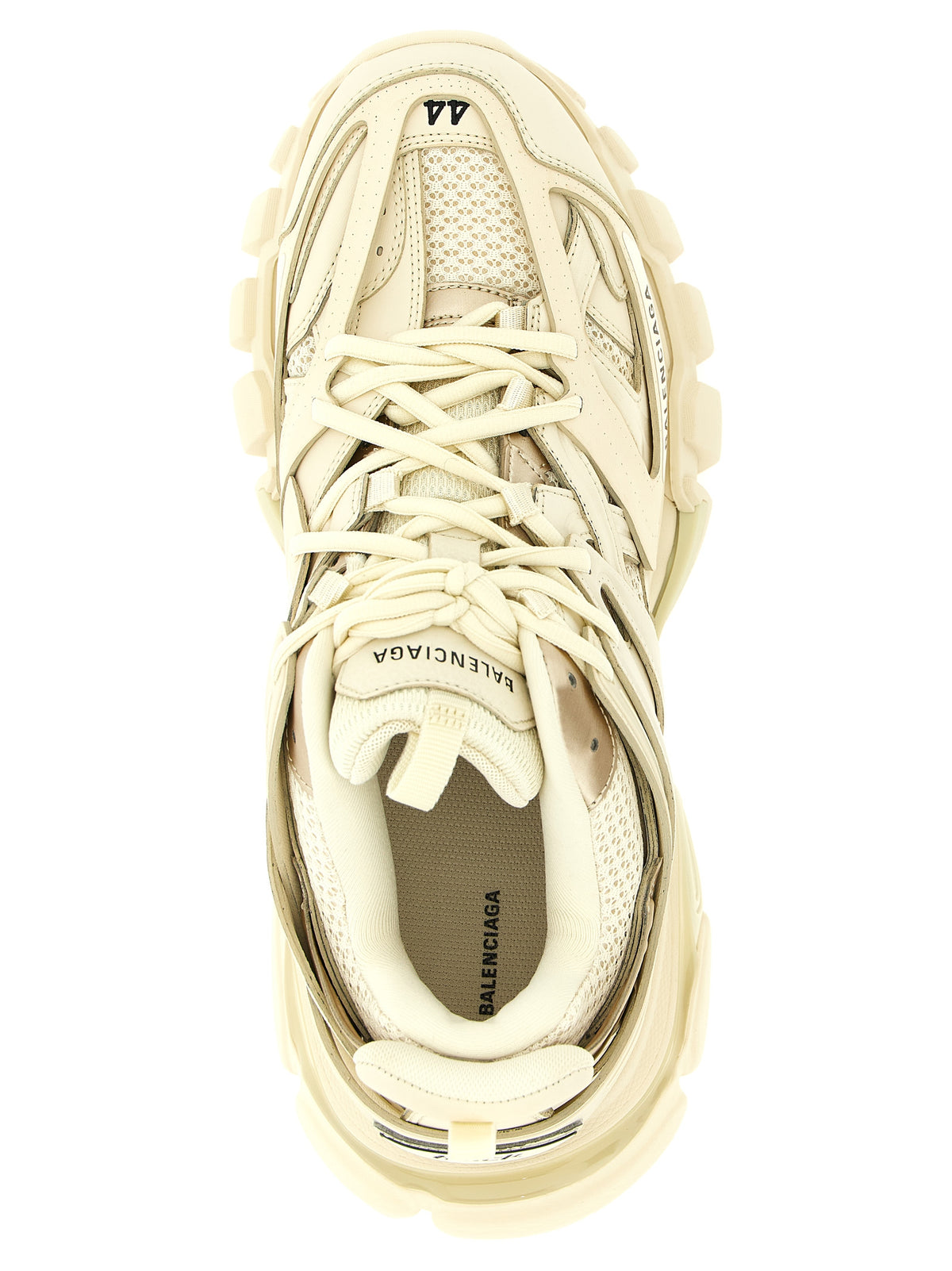 Balenciaga Beige Polyethylene Athletic Men's Sneakers