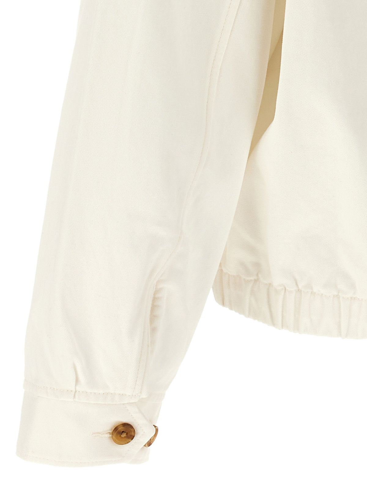 Polo Ralph Lauren White Cotton Full-Length Men's Jacket