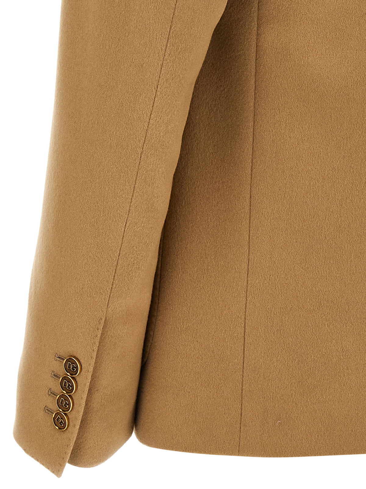 Dolce & Gabbana Beige Cashmere Men's Blazer