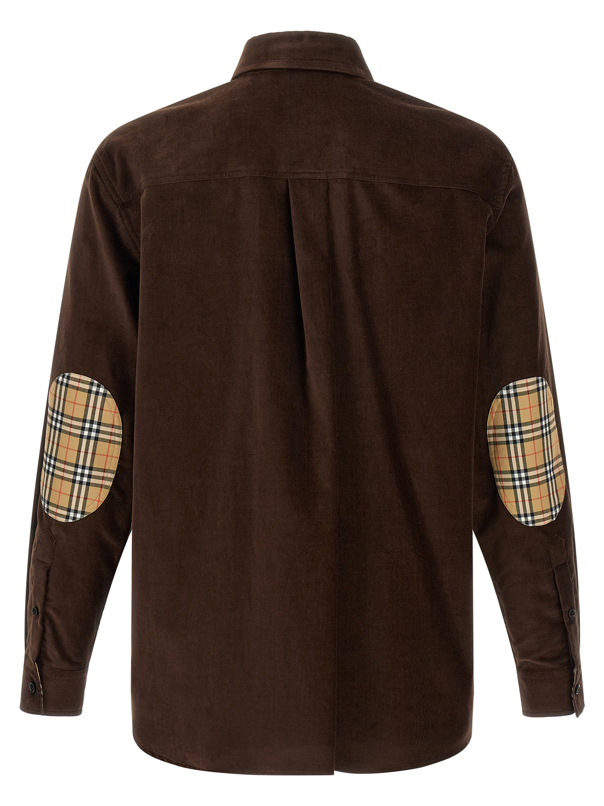 Burberry Brown Cotton Men's Blouse