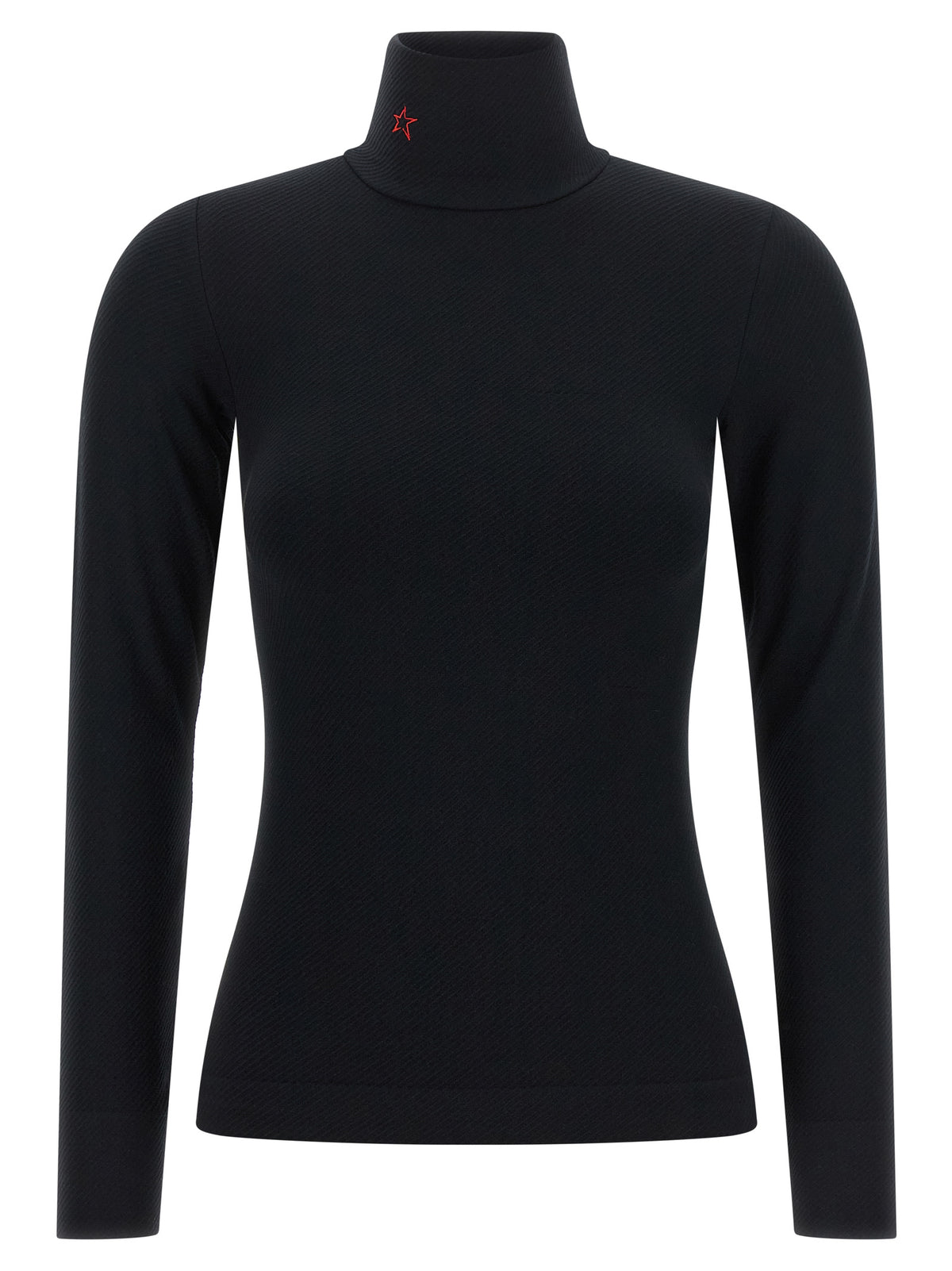 PERFECT MOMENT Black Modal Long Sleeve Women's T-Shirt