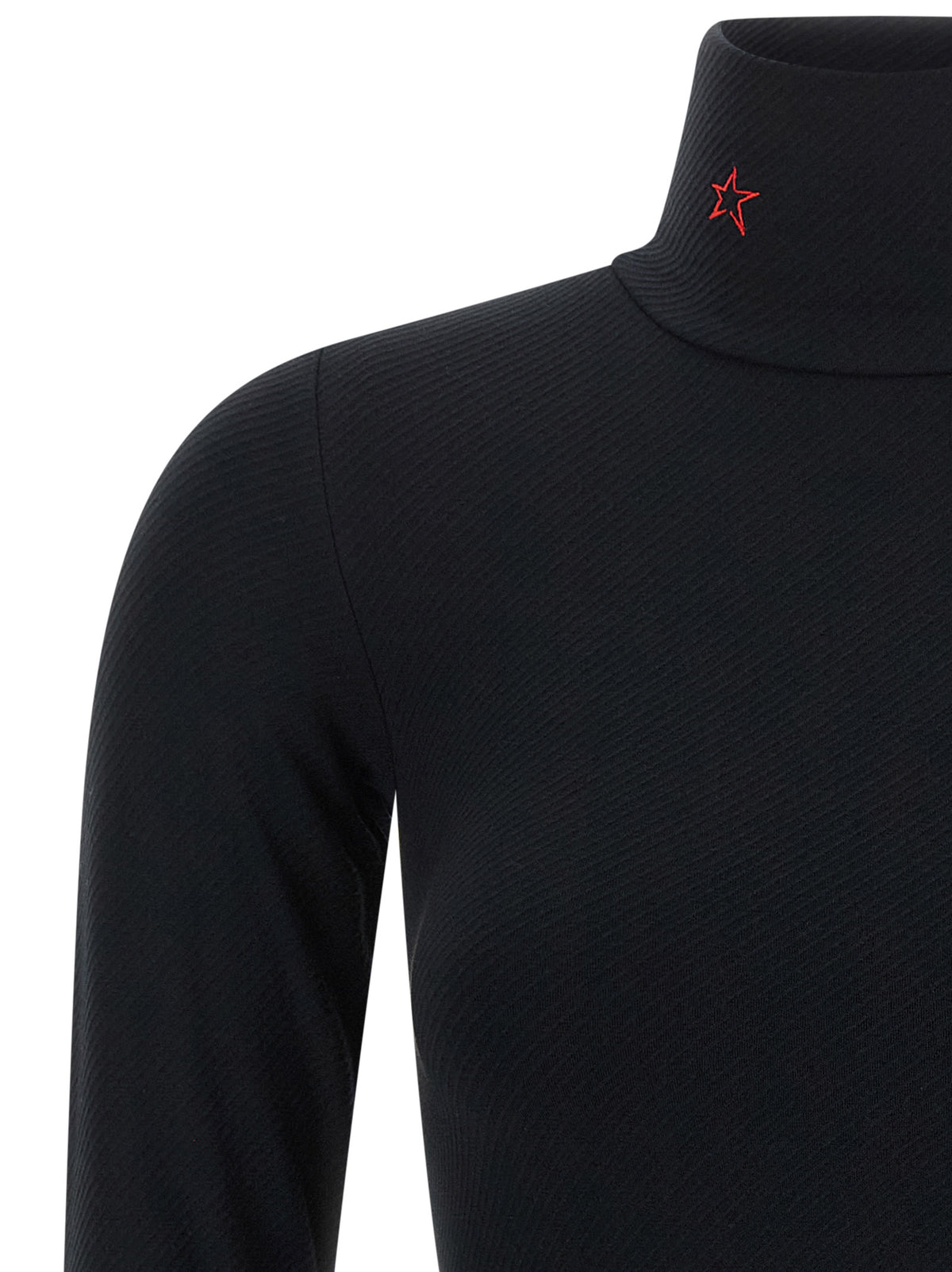 PERFECT MOMENT Black Modal Long Sleeve Women's T-Shirt