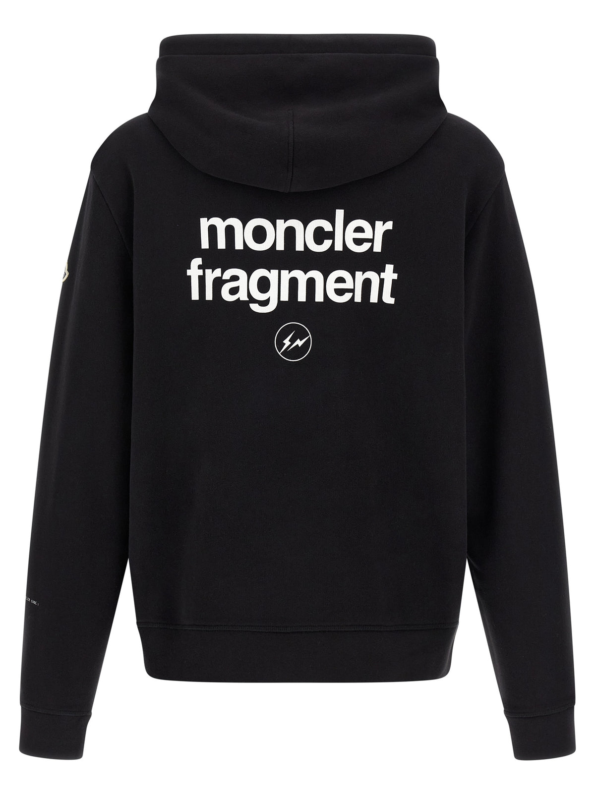 MONCLER GENIUS Black Cotton Men's Sweatshirt