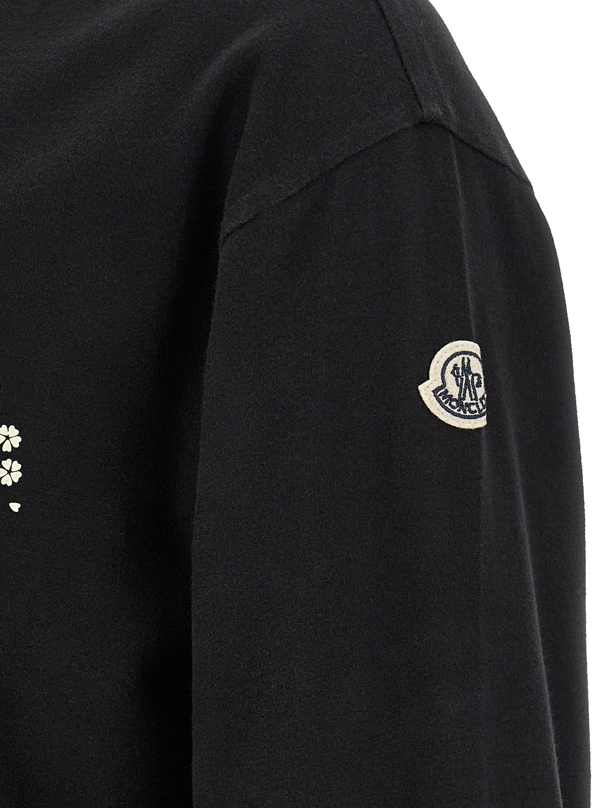 MONCLER GENIUS Black Cotton Men's T-Shirt