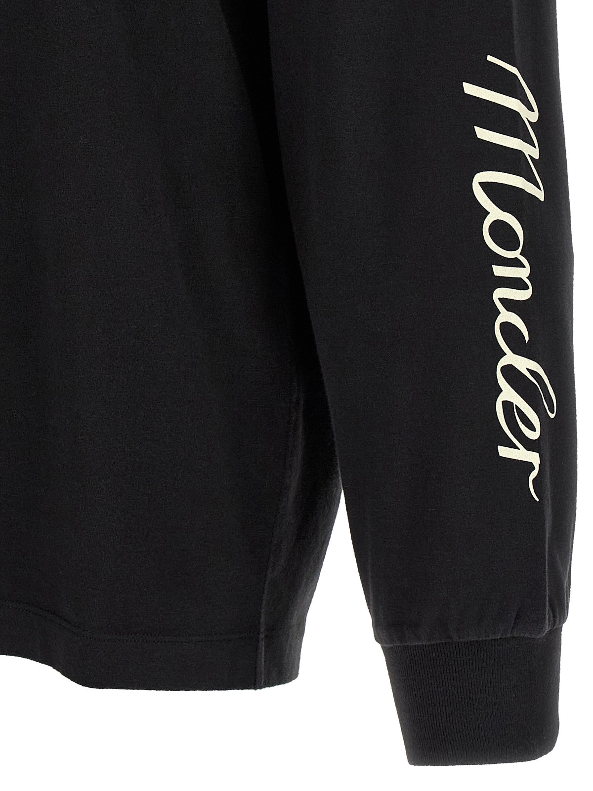 MONCLER GENIUS Black Cotton Men's T-Shirt