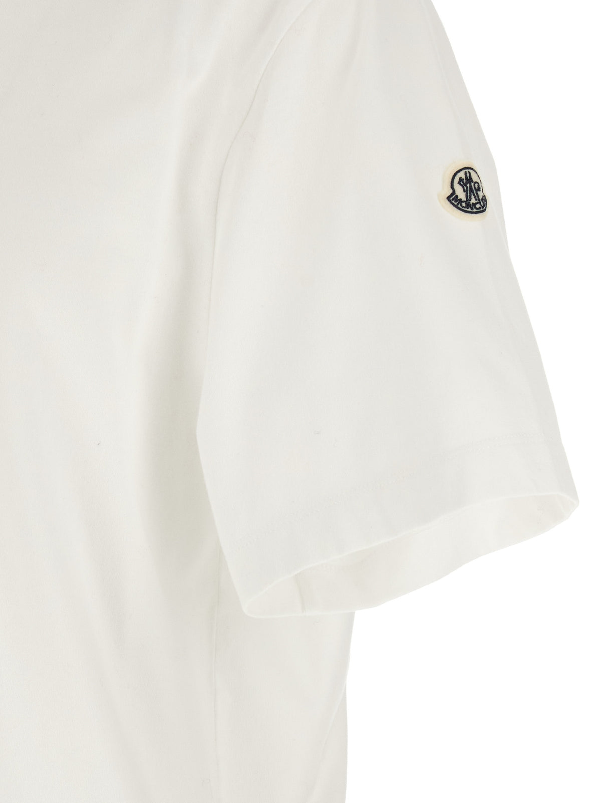 MONCLER GENIUS White Cotton Men's T-Shirt