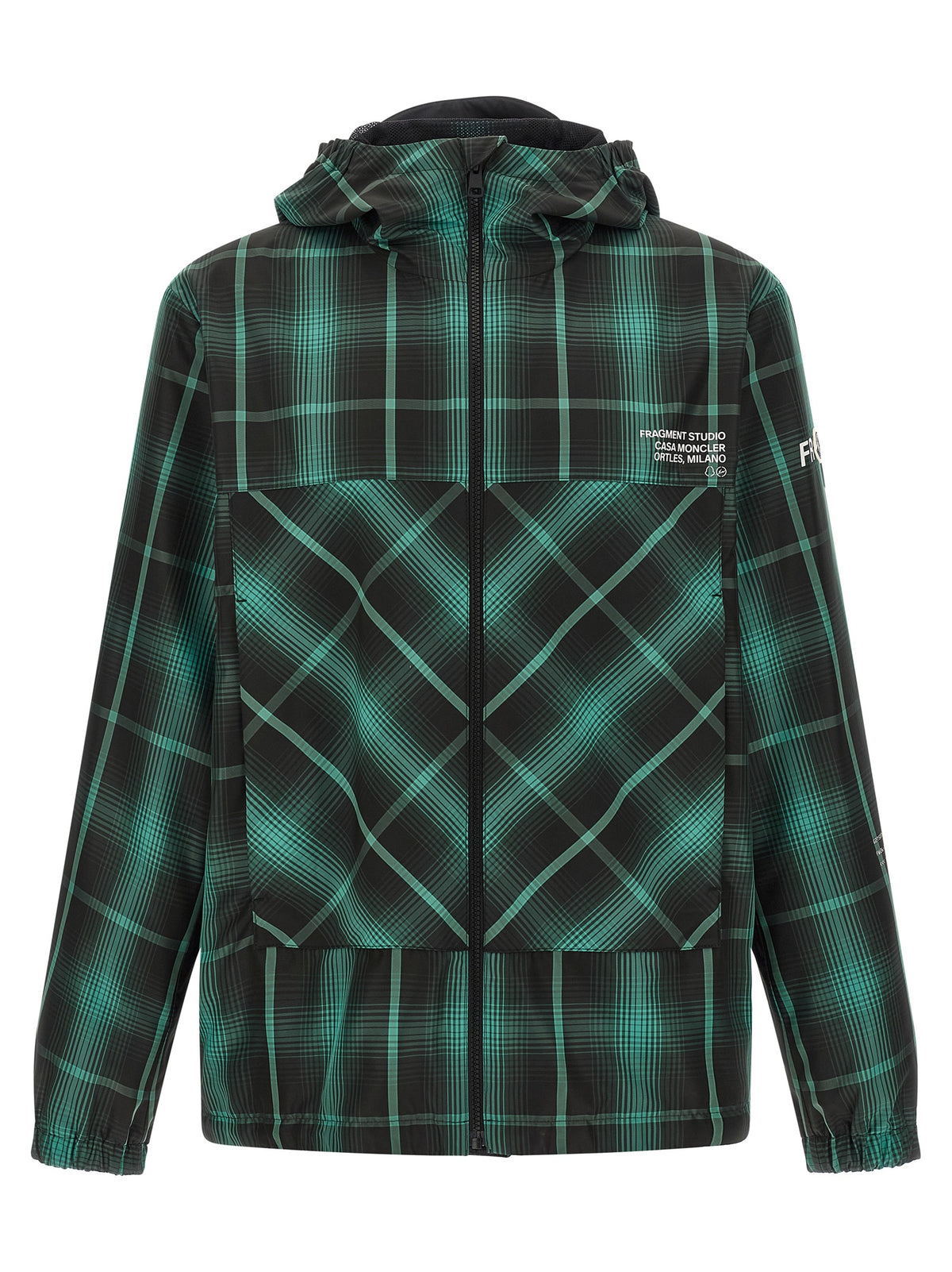 MONCLER GENIUS Bicolor Polyester Shell Men's Jacket
