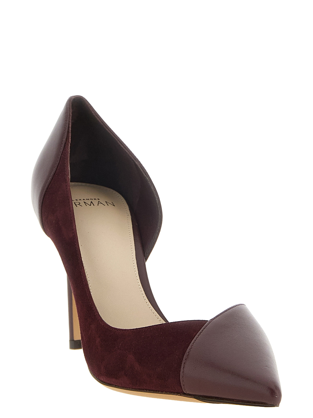 Alexandre Birman Red Calfskin High Heel Women's Pumps
