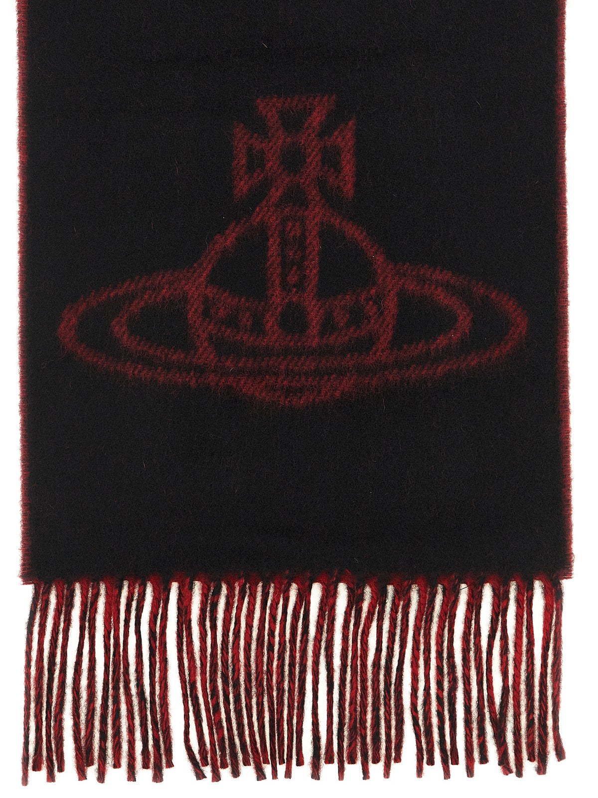 Vivienne Westwood Black Wool Women's Foulard