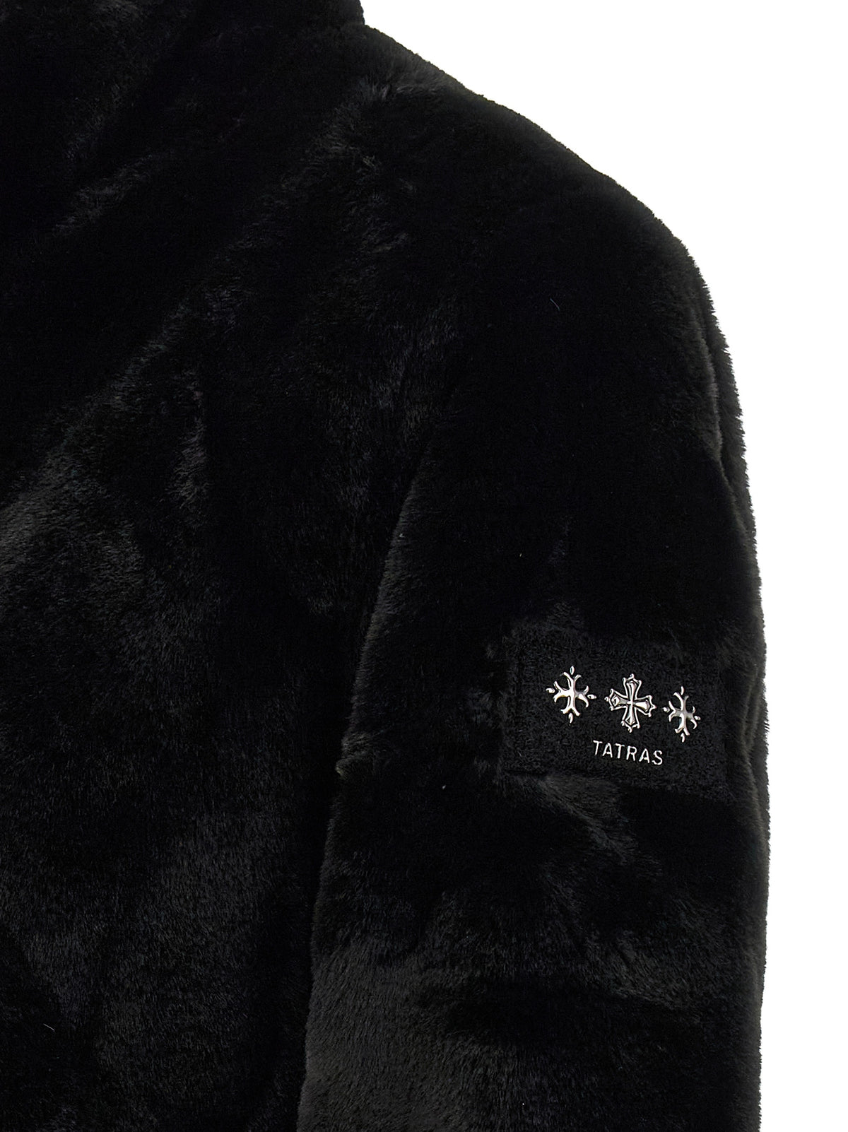 Tatras Black Polyester Full-Length Men's Jacket