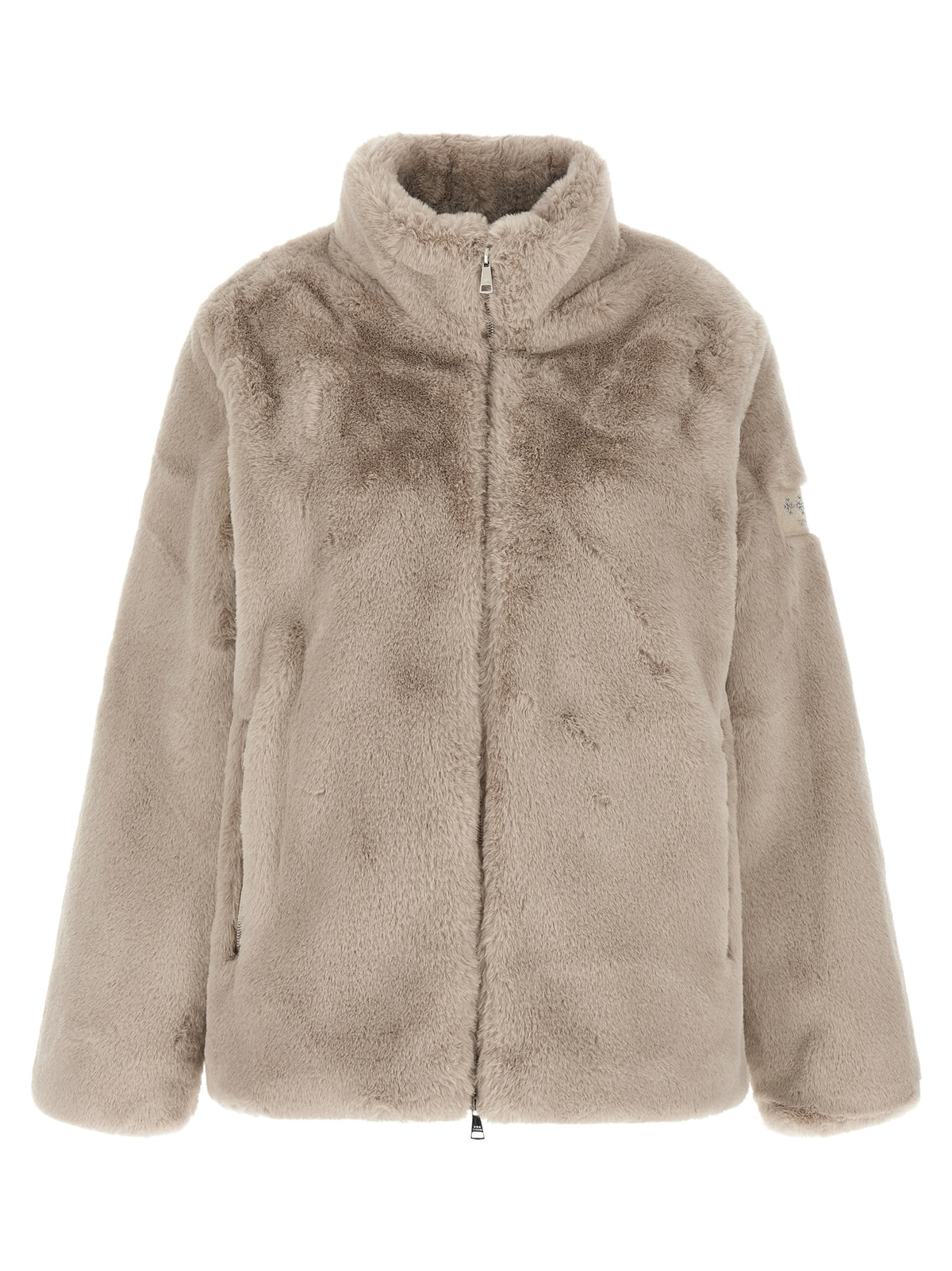 Tatras Beige Polyester Full-Length Men's Jacket