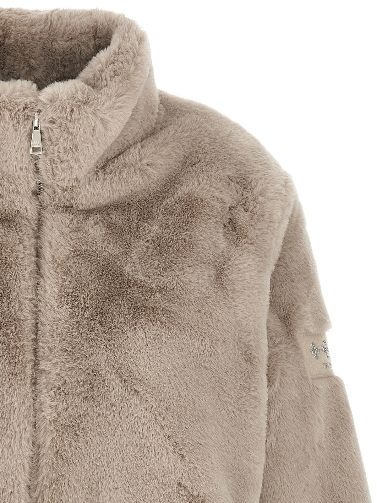 Tatras Beige Polyester Full-Length Men's Jacket