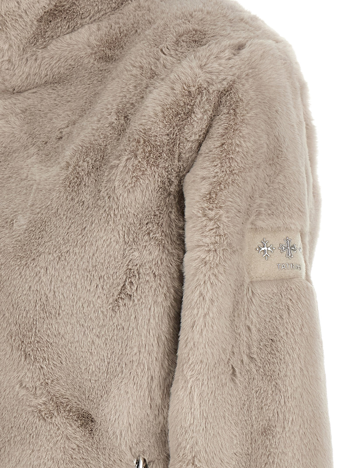 Tatras Beige Polyester Full-Length Men's Jacket