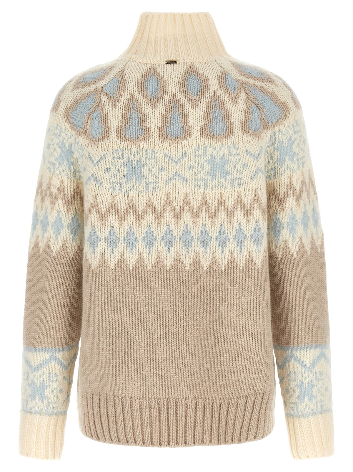 Herno Beige Wool Women's Cardigan